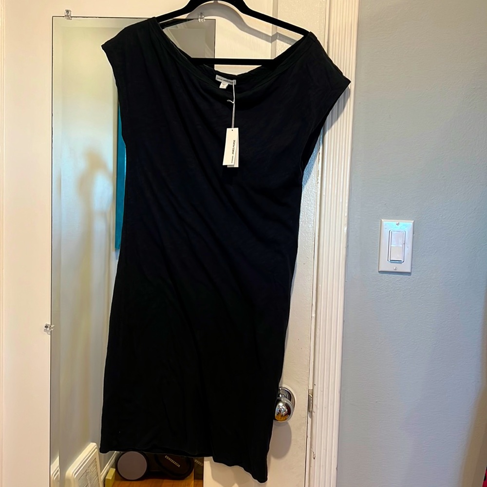 James Perse dark navy dress